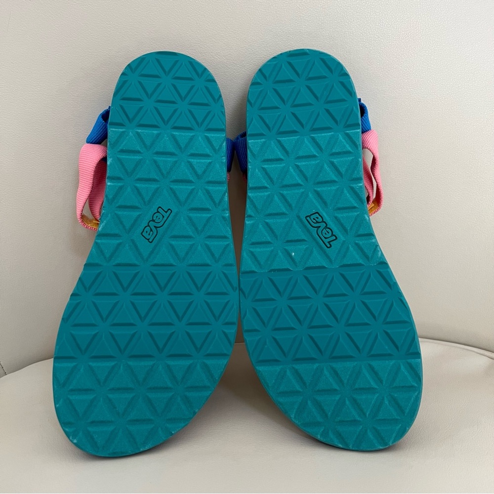 New in the box Teva original universal SMU 90s multi color sandals Sz Various - Picture 5 of 11